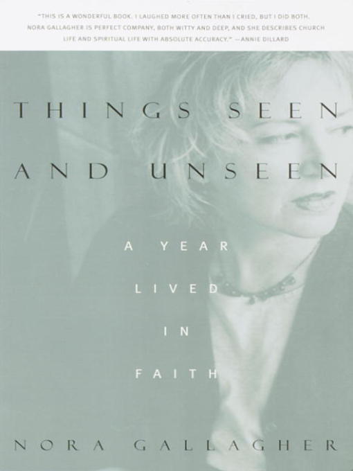 Cover image for Things Seen and Unseen
